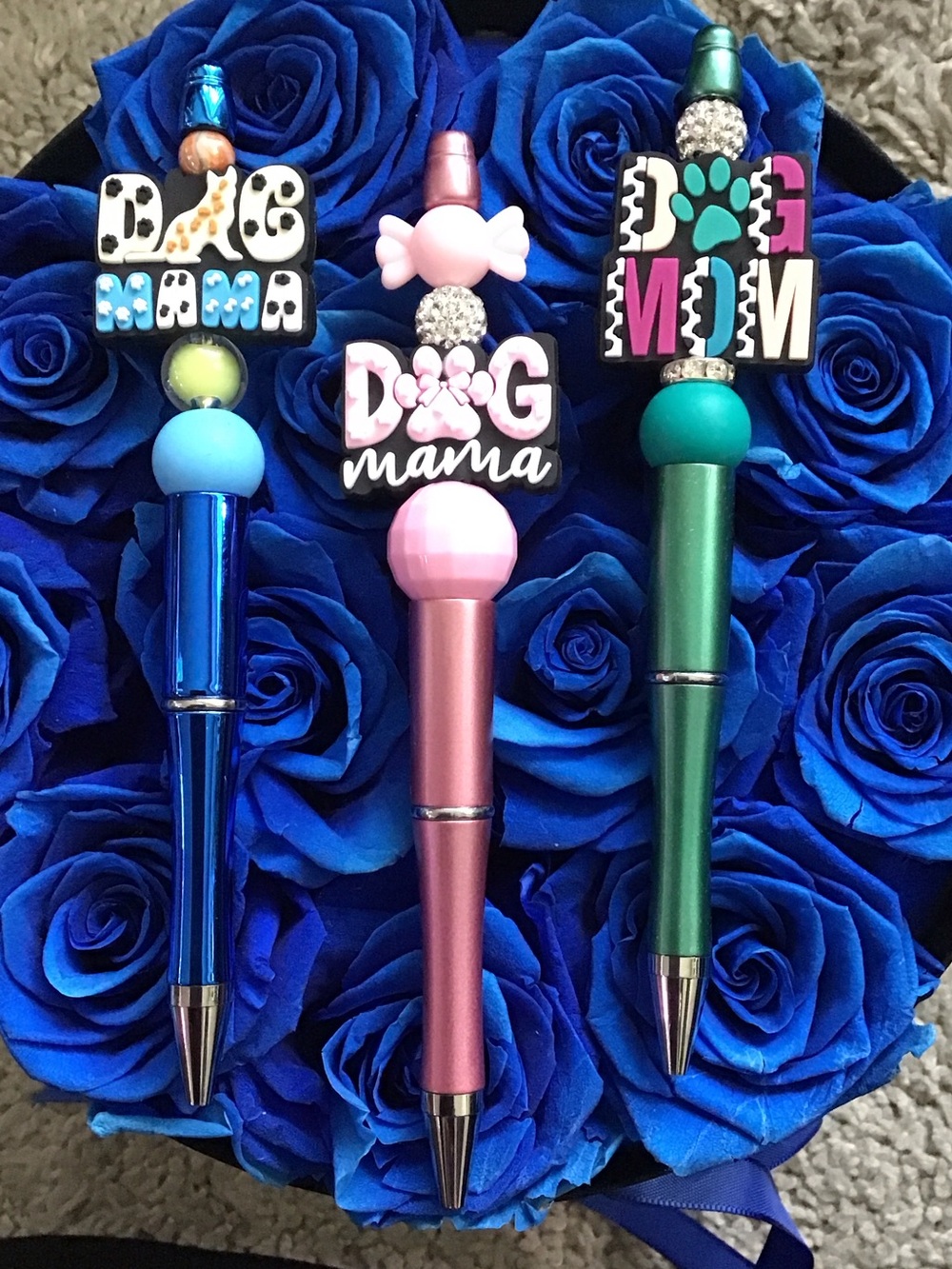 Dog Mama Beaded Pen